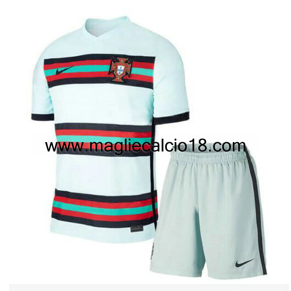 seconda maglia portogallo bambino 2020-2021